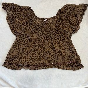 Off the shoulder blouse